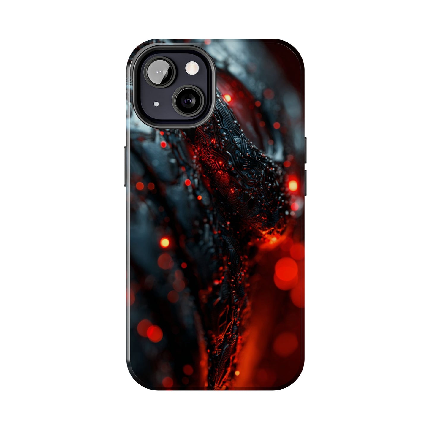 Bold Abstract Tough Phone Case - Unique Design for Tech Lovers, Gift for Him or Her, Stylish Protection, Modern Phone Cover