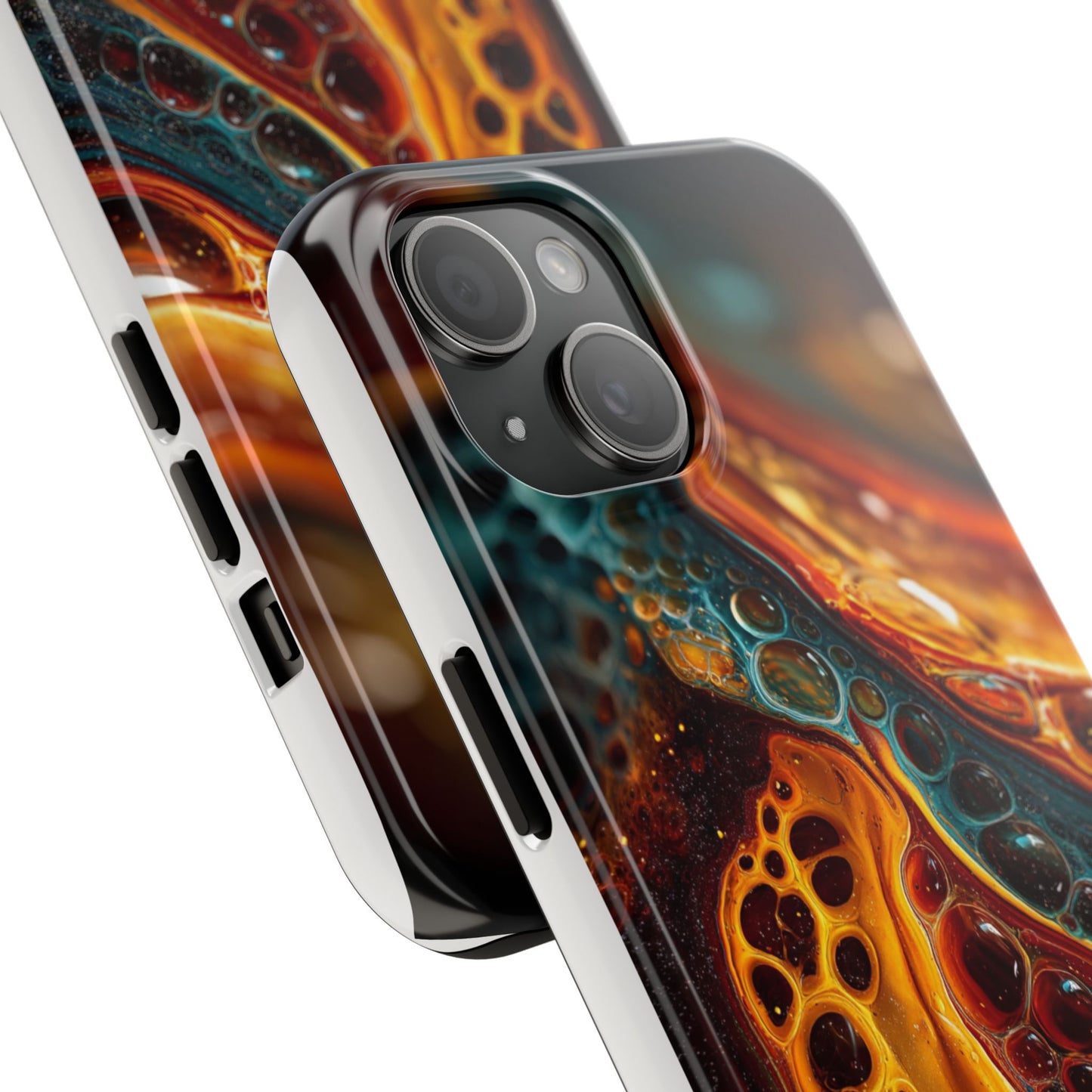 Vibrant Abstract Tough Phone Cases – Durable & Stylish Protection