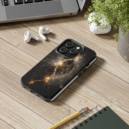 Galaxy-Inspired Tough Phone Case - Cosmic Protection for Your Device