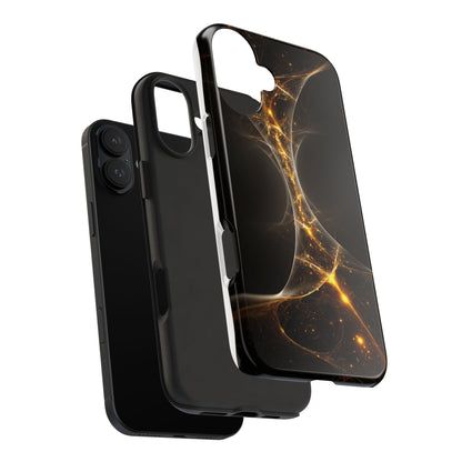 Cosmic Glow Tough Phone Case - Durable Protection with Stellar Design