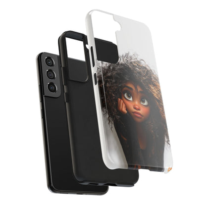 Whimsical Tough Phone Case – Playful Character Design for Teens & Creatives