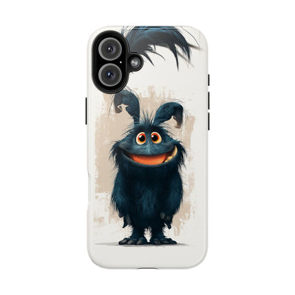 Whimsical Monster Tough Phone Case - Durable Protection for Fun-Loving Individuals
