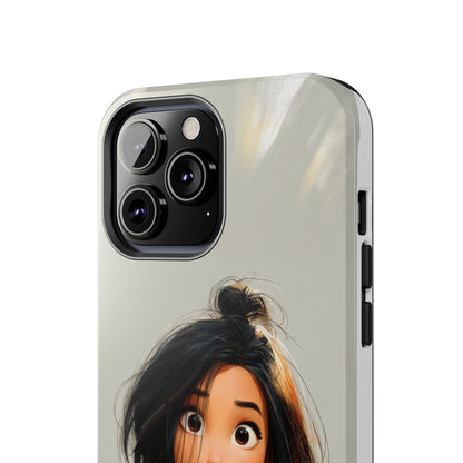 Artistic Tough Phone Case - Unique Design for Creative Souls