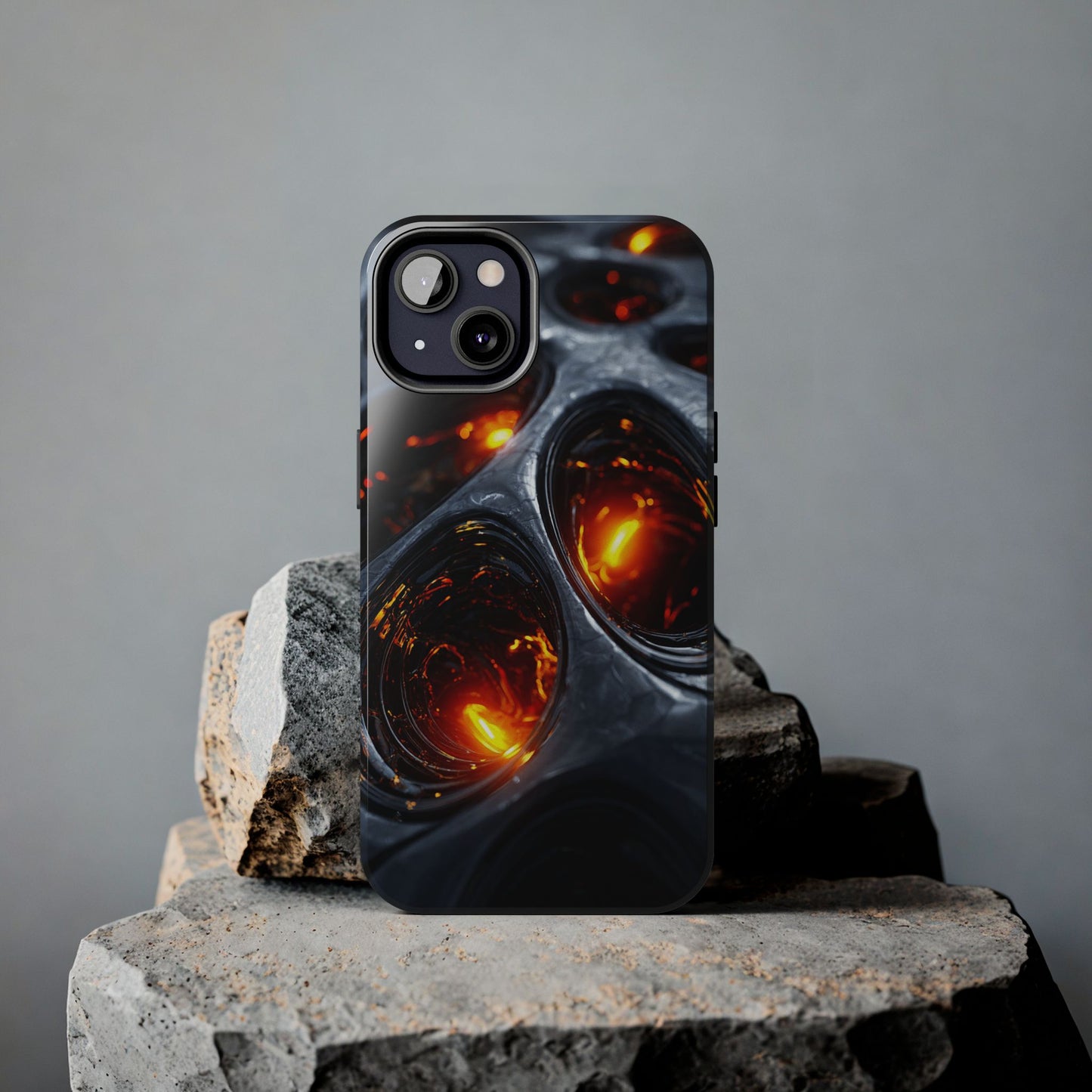 Stylish tech gift — Skipper’s molten lava tough phone case