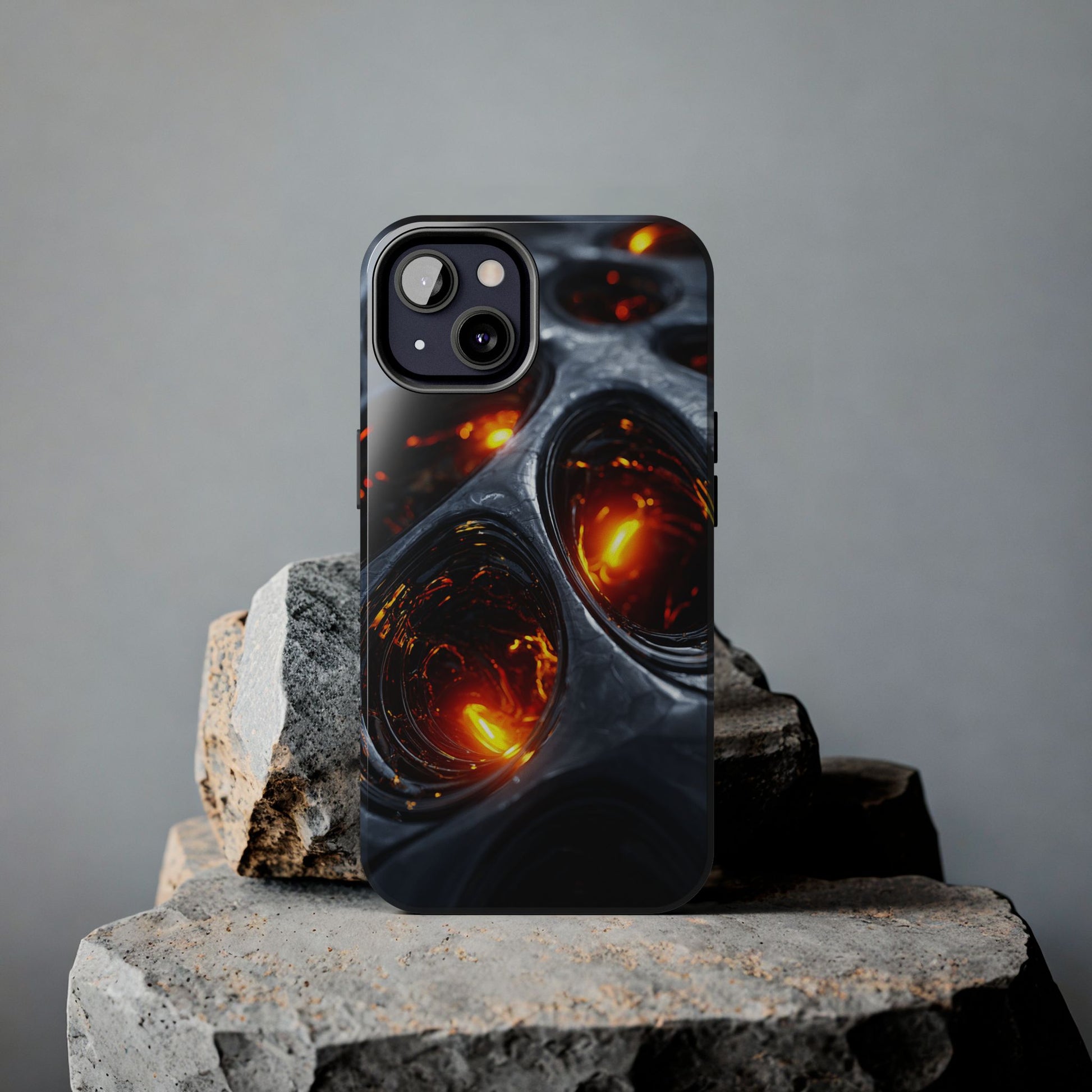 Stylish tech gift — Skipper’s molten lava tough phone case
