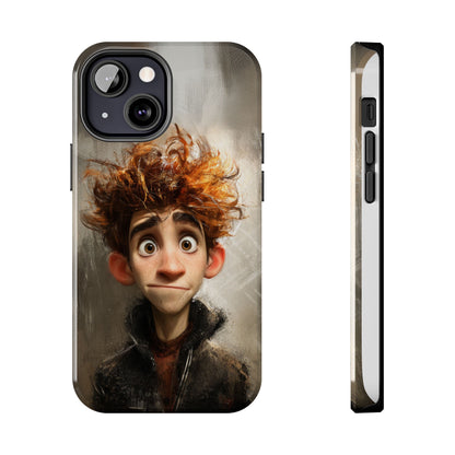 Whimsical Tough Phone Case – Unique Art Design for Creative Souls