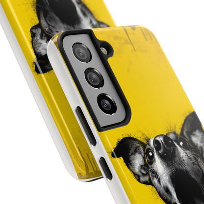 Vibrant Dog Lover Tough Phone Case – Durable Pet-Inspired Protection with Bold Design