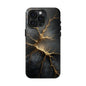 Electric Lightning Tough Phone Case - Durable Protection with Striking Design