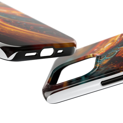 Vibrant Abstract Tough Phone Cases – Durable & Stylish Protection