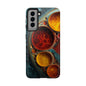 Vibrant Abstract Tough Phone Case - Durable Protection with Artistic Design