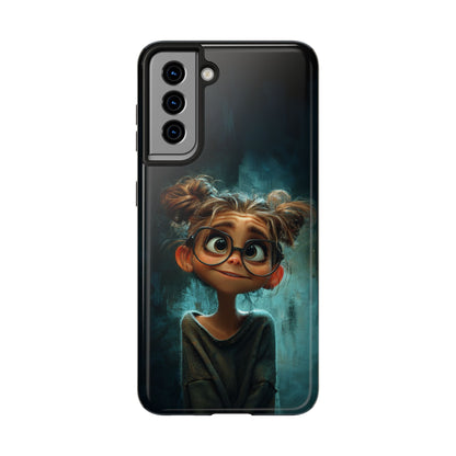Cute Character Tough Phone Case - Perfect Gift for Kids and Teens