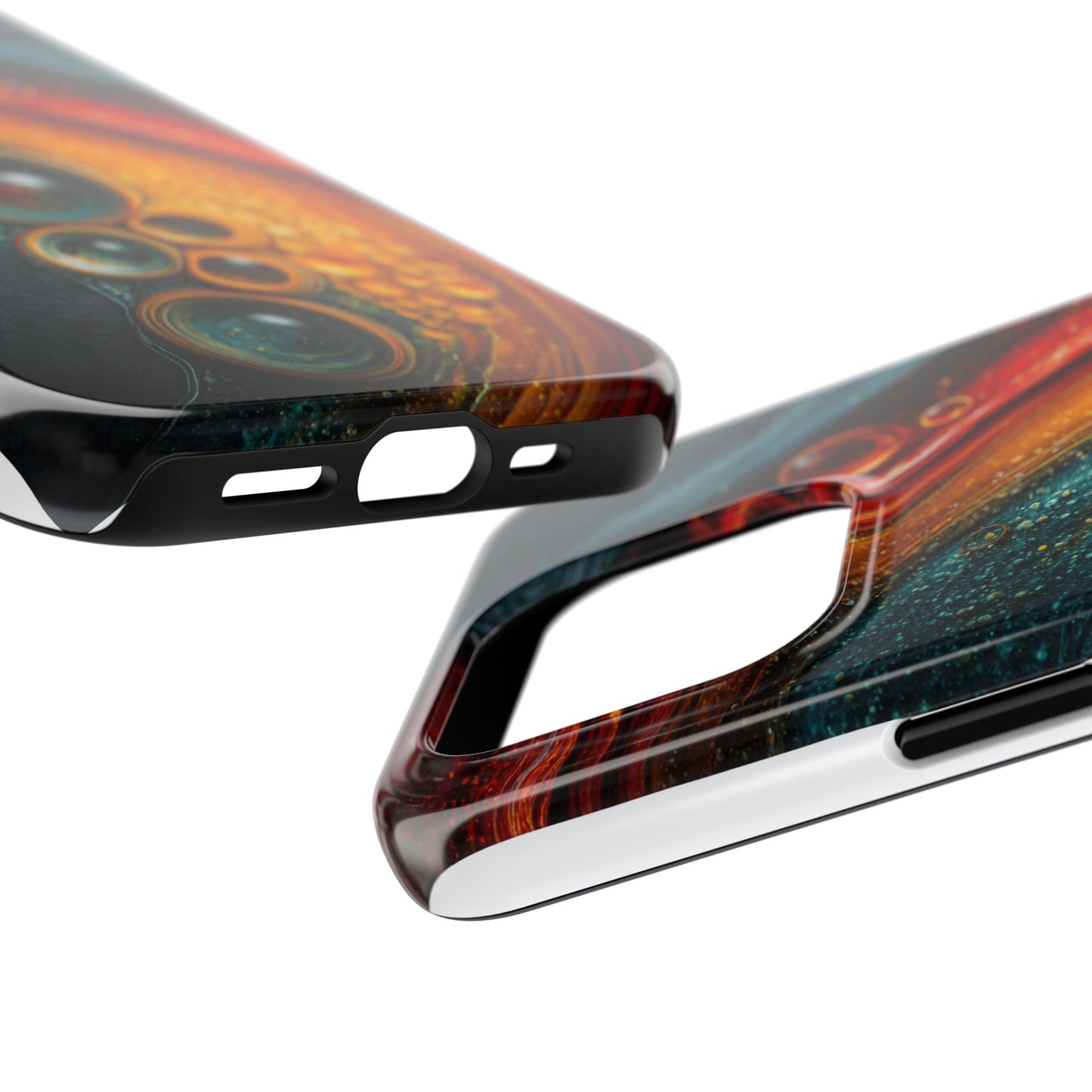 Vibrant Abstract Phone Case - Tough Protection with Style