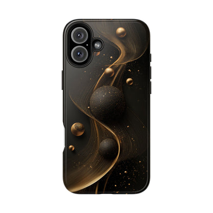 Elegant Abstract Galaxy Tough Phone Case - Perfect for Cosmic Art Lovers