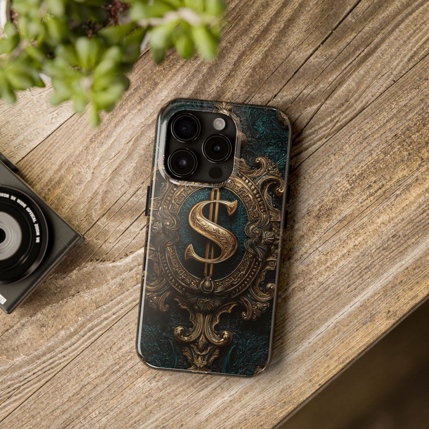 Royal Vintage Art Tough Phone Case by Skipper – Luxury Artistic Protection for Him & Her