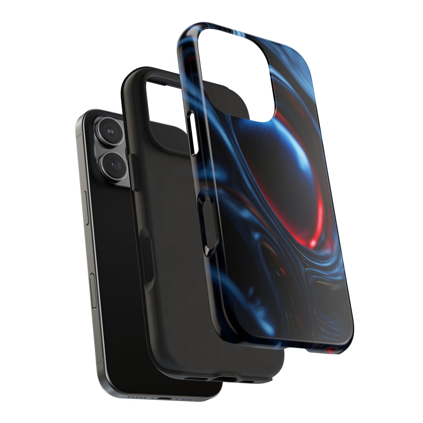 Edgy Tough Phone Case | Durable Smartphone Protection, Cyberpunk Design, Unique Gift for Him, Halloween Tech Accessory