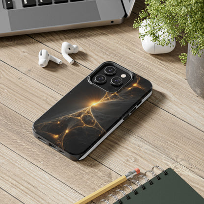 Cosmic Glow Tough Phone Case - Durable Protection with Stunning Galaxy Design