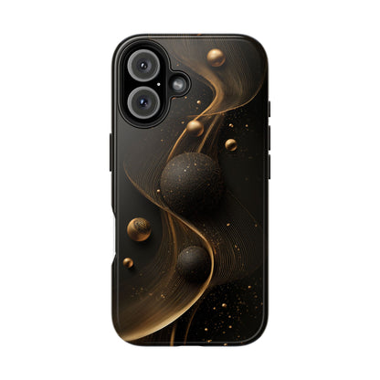 Elegant Abstract Galaxy Tough Phone Case - Perfect for Cosmic Art Lovers