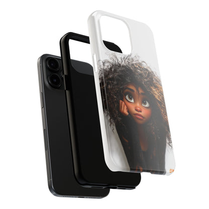 Whimsical Tough Phone Case – Playful Character Design for Teens & Creatives