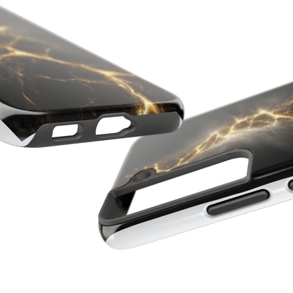 Lightning Bolt Tough Phone Case - Durable & Stylish Protection
