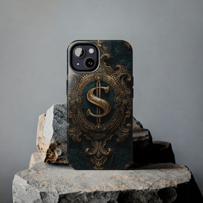 Royal Vintage Art Tough Phone Case by Skipper – Luxury Artistic Protection for Him & Her