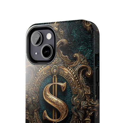 Royal Vintage Art Tough Phone Case by Skipper – Luxury Artistic Protection for Him & Her
