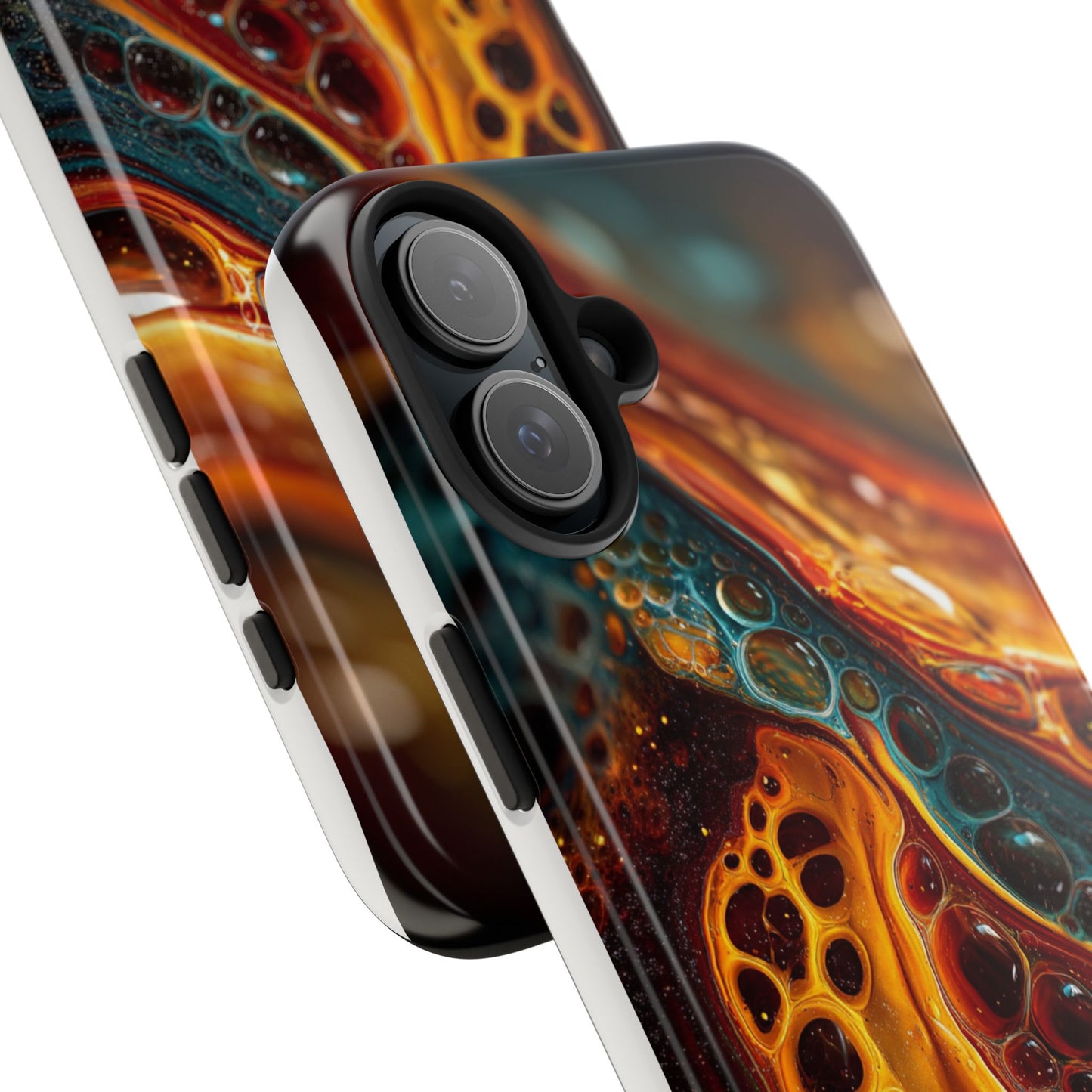 Vibrant Abstract Tough Phone Cases – Durable & Stylish Protection