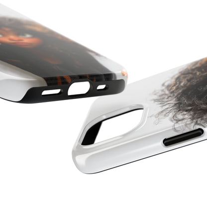 Whimsical Tough Phone Case – Playful Character Design for Teens & Creatives