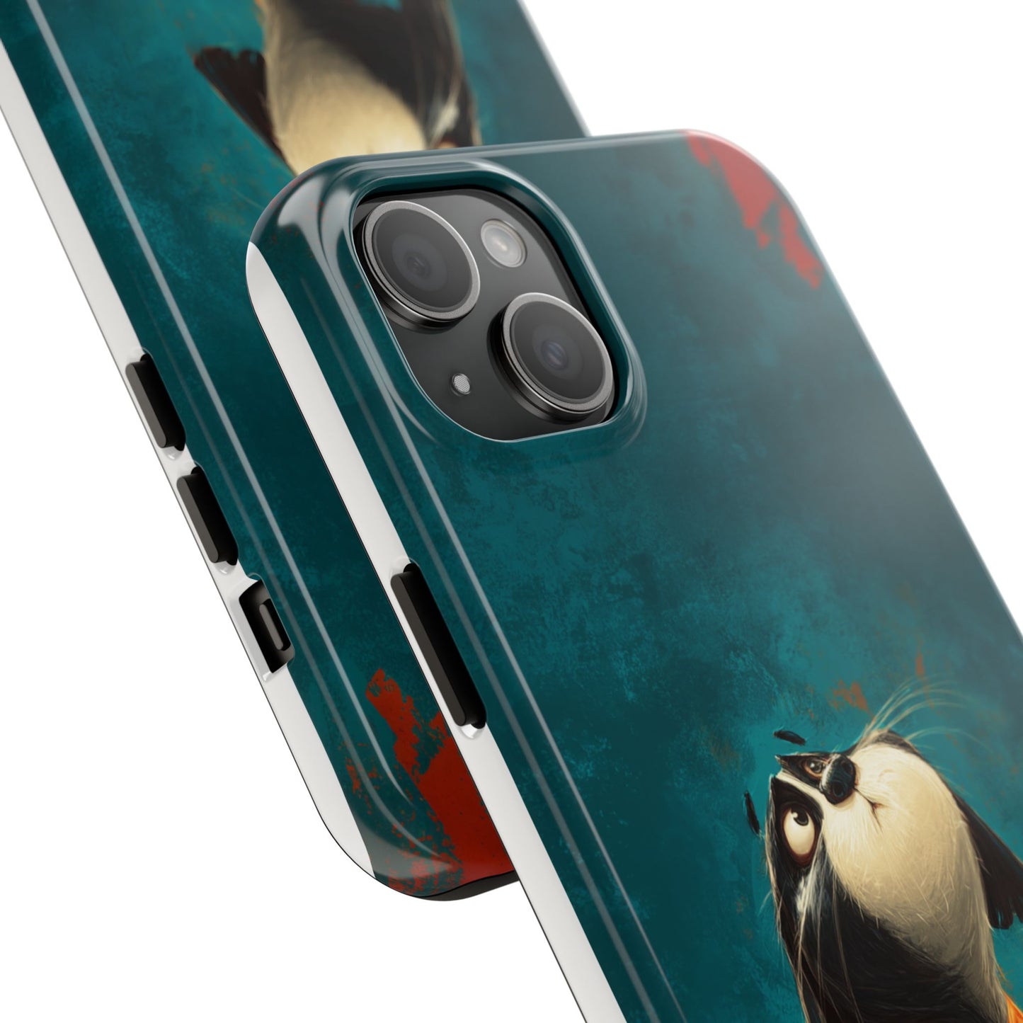 Whimsical Dog Tough Phone Case - Perfect for Pet Lovers!