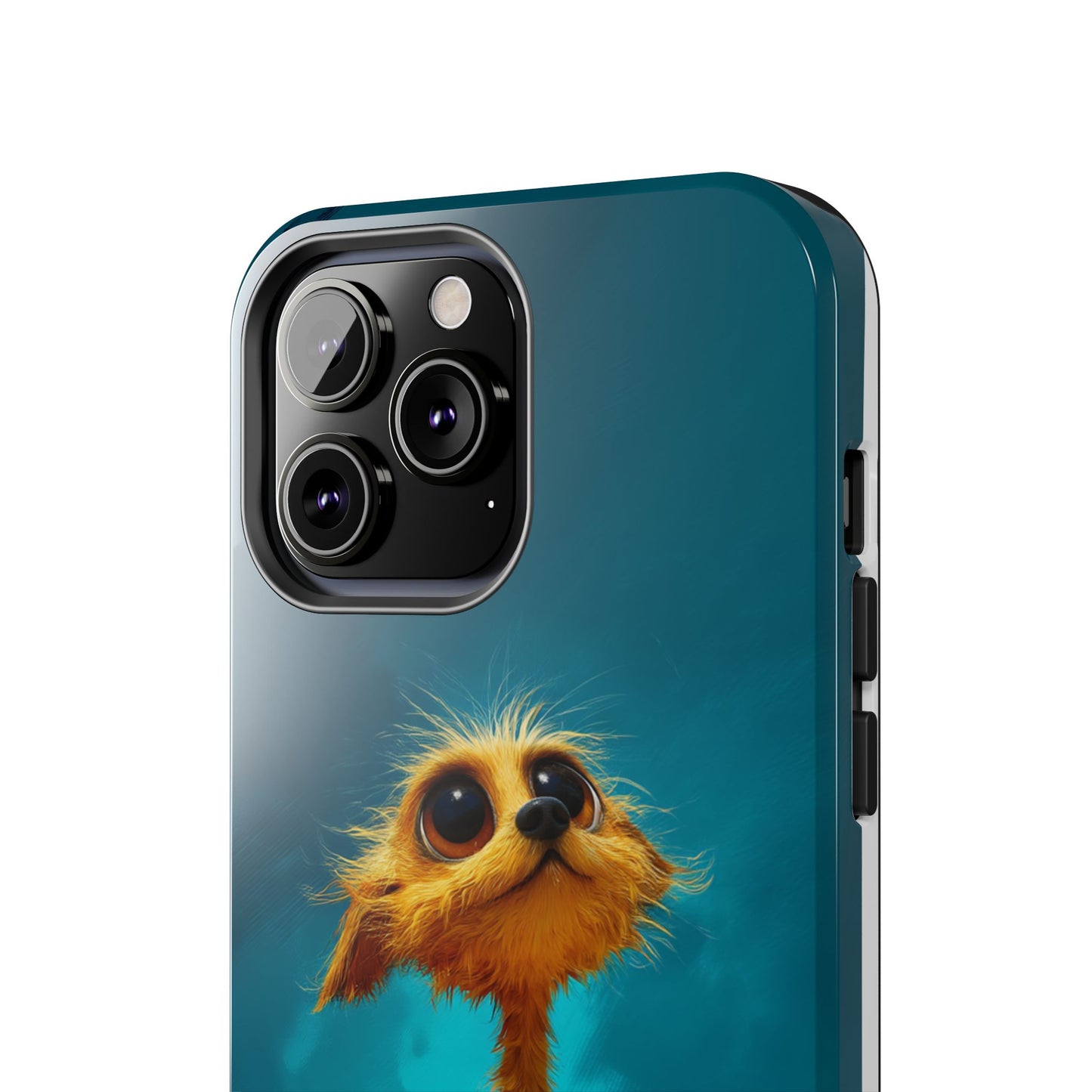 Whimsical Dog Art Tough Phone Case - Durable and Stylish Protection for Pet Lovers
