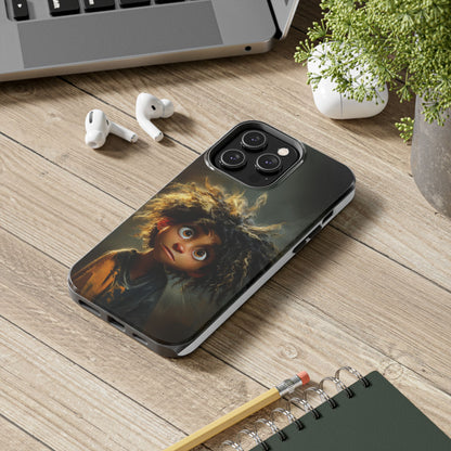 Whimsical Character Tough Phone Case for Kids