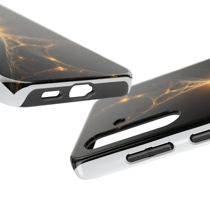 Cosmic Glow Tough Phone Case - Durable Protection with Stunning Galaxy Design