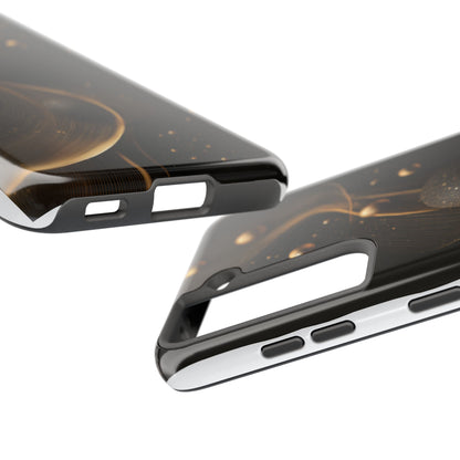 Elegant Abstract Galaxy Tough Phone Case - Perfect for Cosmic Art Lovers