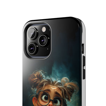 Cute Character Tough Phone Case - Perfect Gift for Kids and Teens