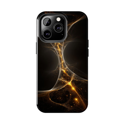 Cosmic Glow Tough Phone Case - Durable Protection with Stellar Design