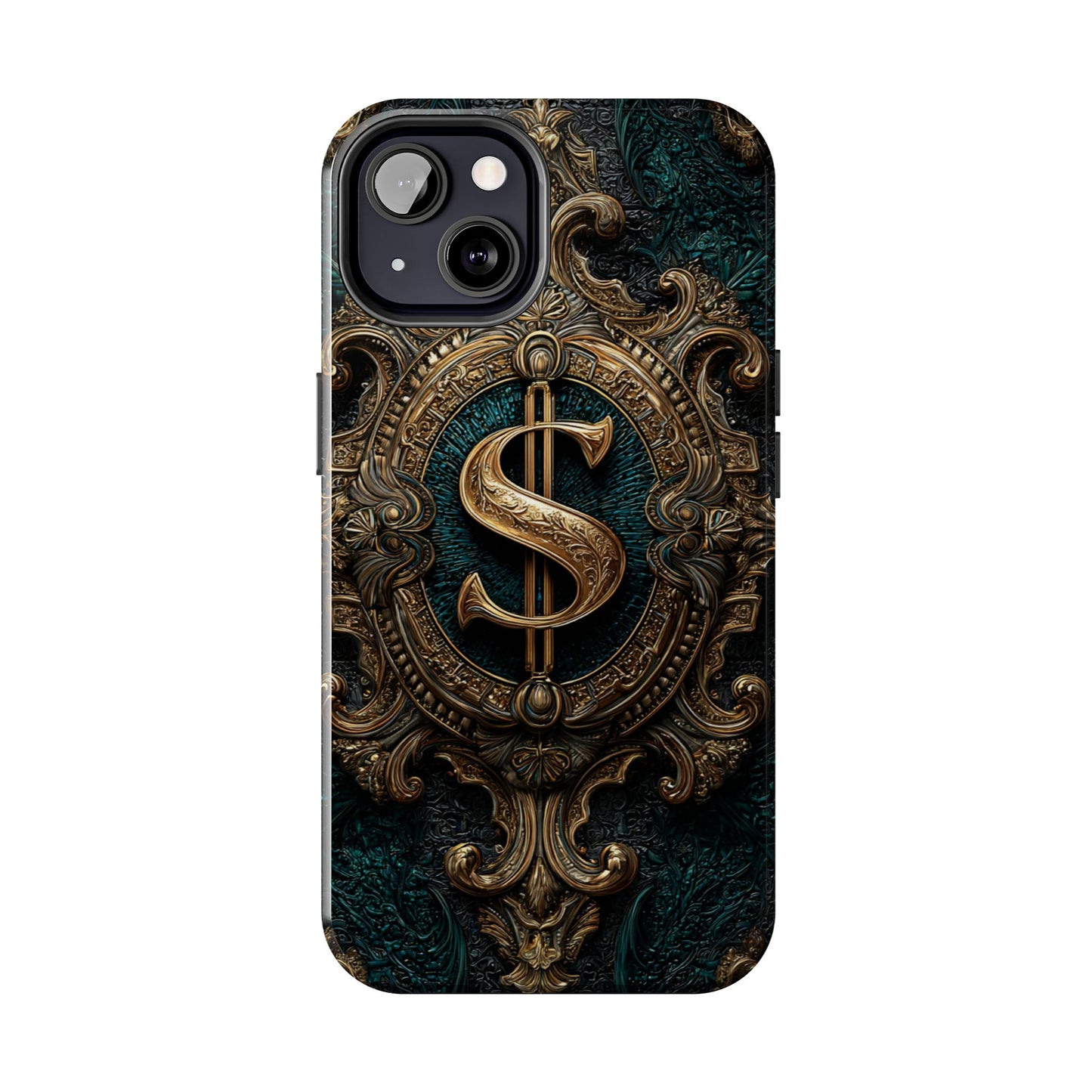 Royal Vintage Art Tough Phone Case by Skipper – Luxury Artistic Protection for Him & Her