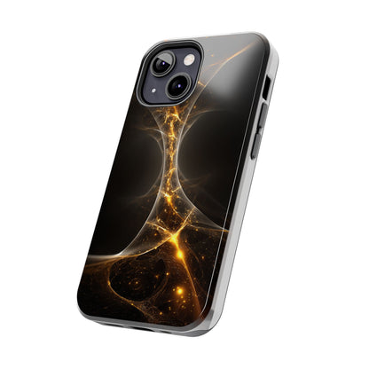 Cosmic Glow Tough Phone Case - Durable Protection with Stellar Design