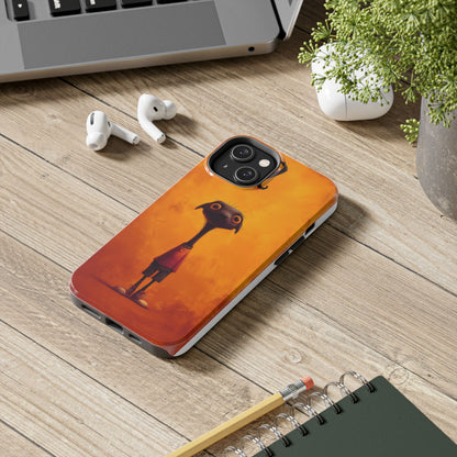 Whimsical Tough Phone Cases - Unique, Durable Design for Creative Minds