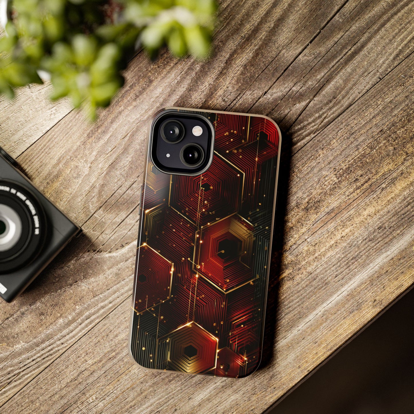 Modern Geometric Art Tough Phone Case by Skipper – Premium Stylish Tech Accessory