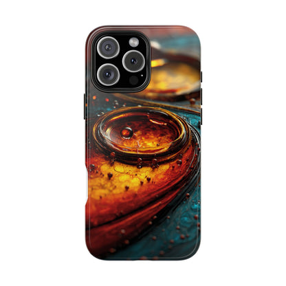 Artistic Tough Phone Case – Abstract Colorful Design for Unique Protection