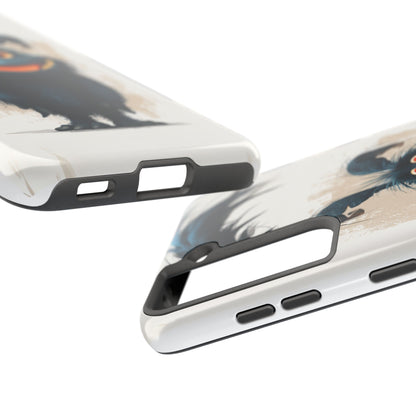 Whimsical Monster Tough Phone Case - Durable Protection for Fun-Loving Individuals