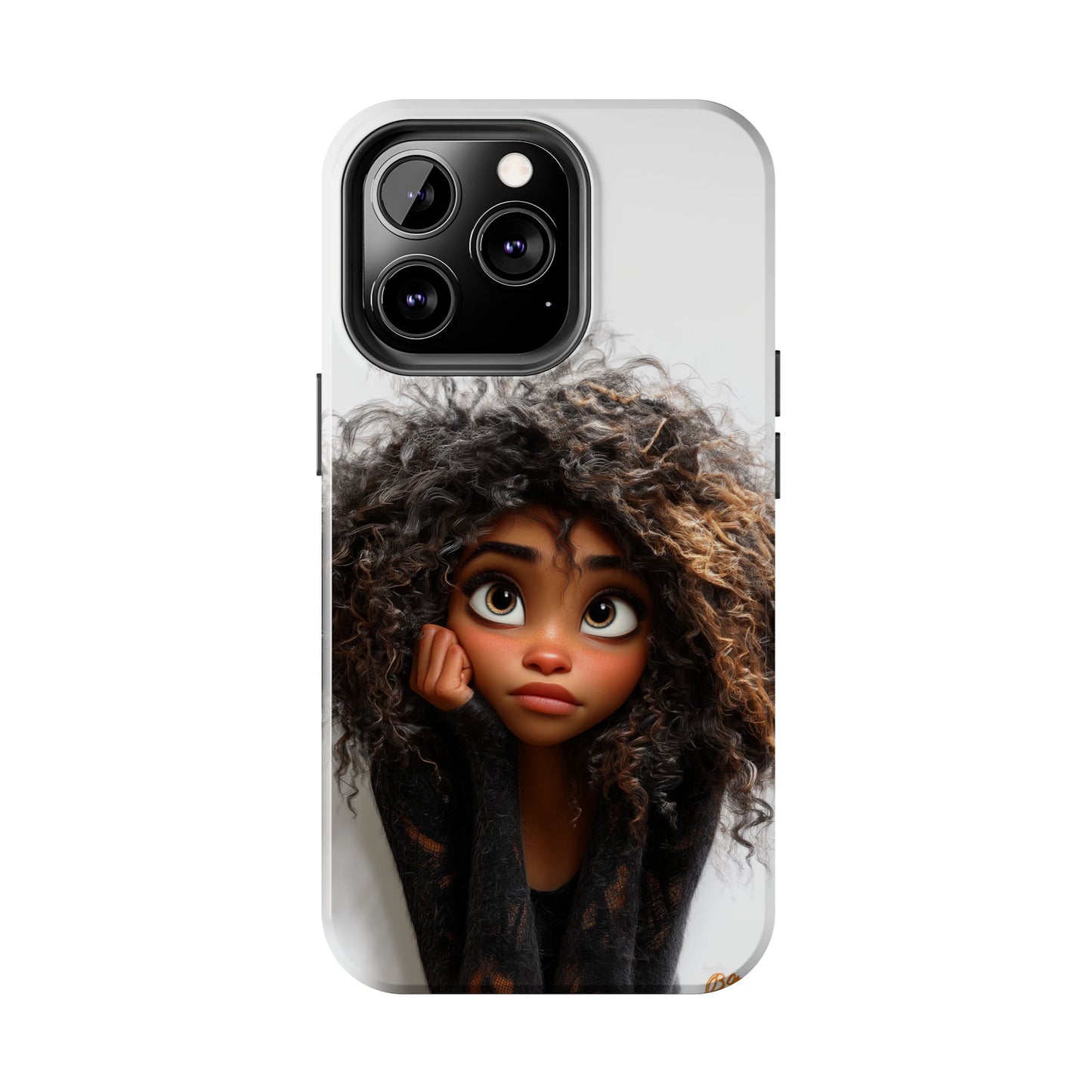 Whimsical Tough Phone Case – Playful Character Design for Teens & Creatives
