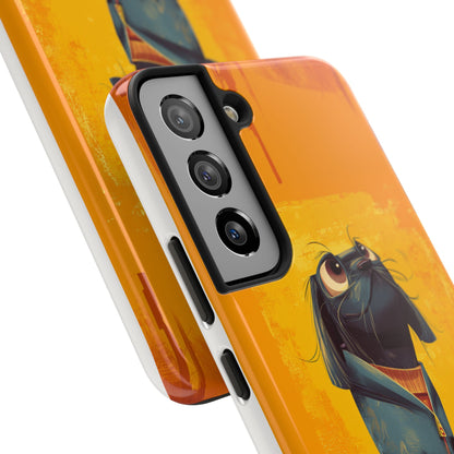 Fun Dog Art Tough Phone Case - Durable Pet Lover Gift