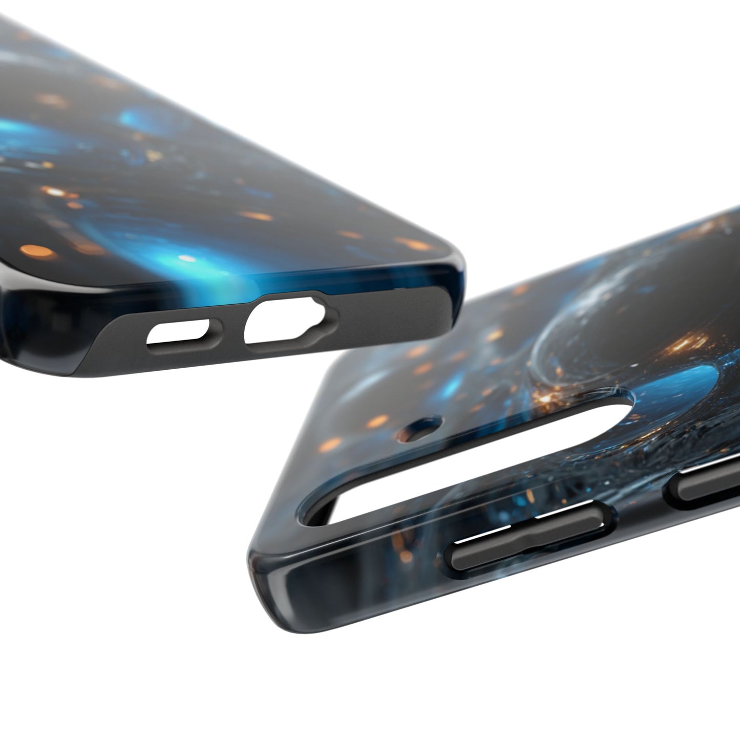 Future vibes, abstract geometry, and premium protection. The case your phone deserves.