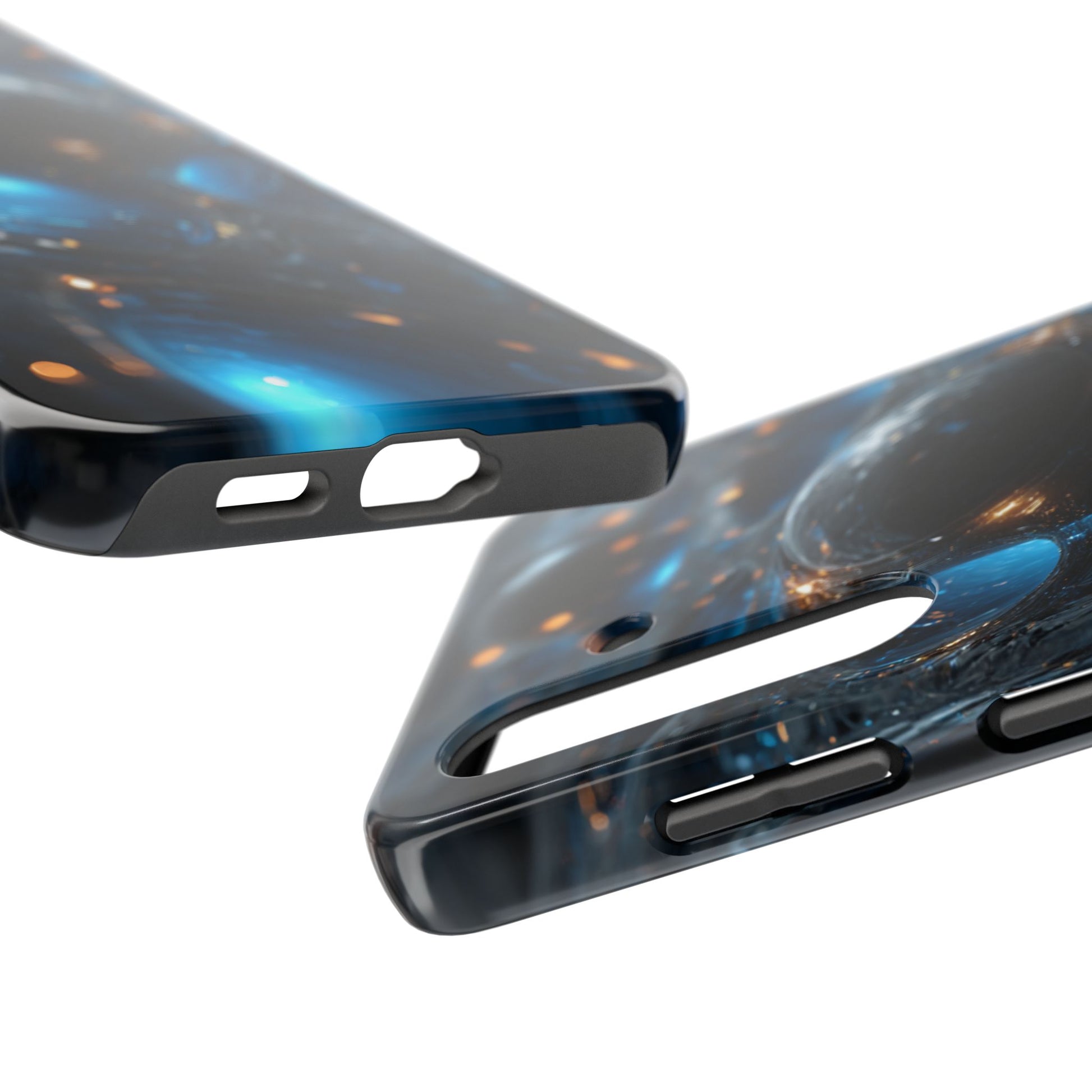 Future vibes, abstract geometry, and premium protection. The case your phone deserves.