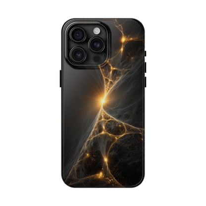 Cosmic Glow Tough Phone Case - Durable Protection with Stunning Galaxy Design