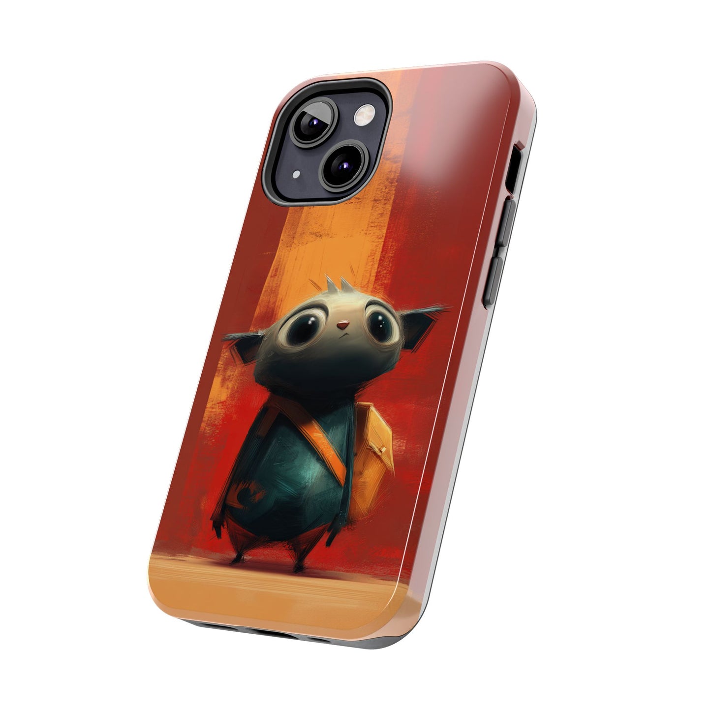Adventurous Character Tough Phone Case - Durable Protection for Creative Souls