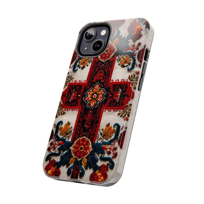 Bohemian phone case for friends with traditional Hungarian designs