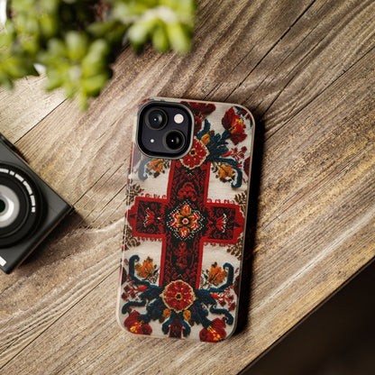 Colorful Boho Hungarian inspired phone case for iPhone