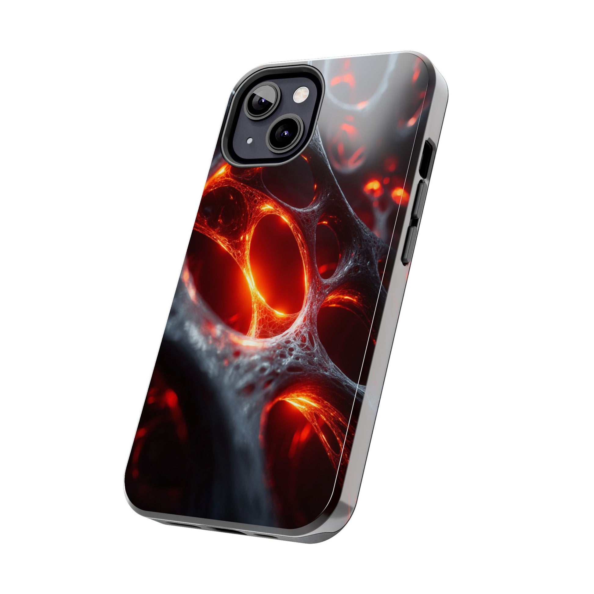 Dual-layer shockproof artistic phone case lifestyle image