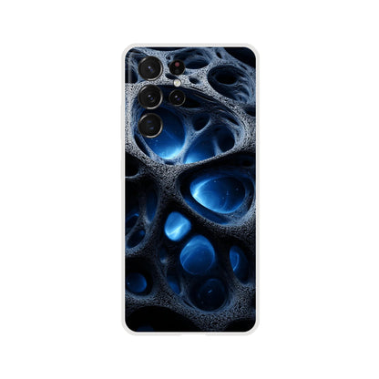 Durable phone case with unique artistic texture pattern